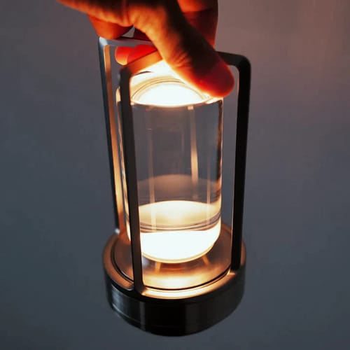 Crystal Lantern Lamp